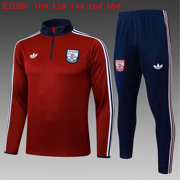 Ninos Sudadera De Training Arsenal 2025 2026 Rojo 6 Ninos Sudadera De Training Arsenal 2025 2026 Rojo 6